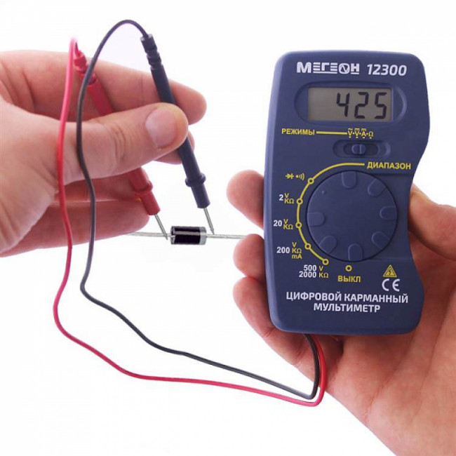Мультиметр цифровой МЕГЕОН 12300 Мультиметр цифровой МЕГЕОН 12300