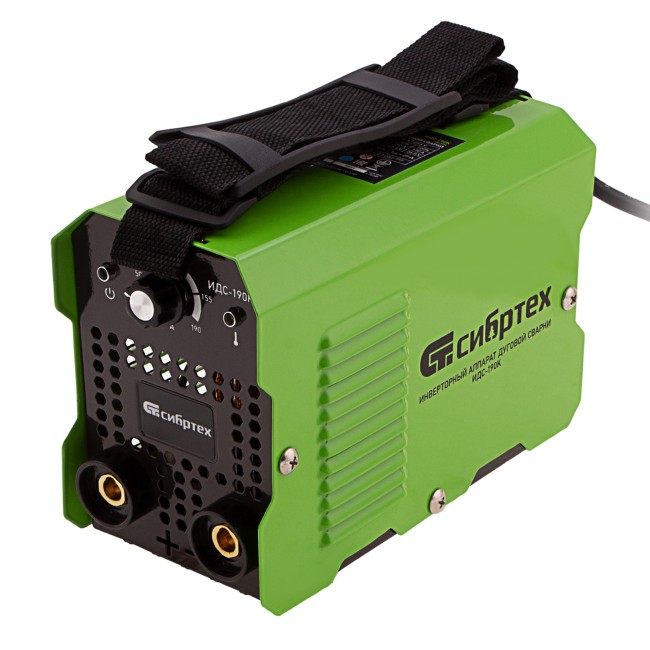 Инверторный аппарат дуговой сварки ИДС-190K Сибртех Инверторный аппарат дуговой сварки ИДС-190K Сибртех