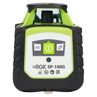 Ротационный нивелир RGK SP-100G с калибровкой Ротационный нивелир RGK SP-100G с калибровкой