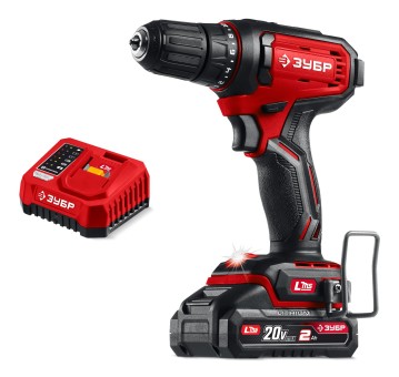 Дрель-шуруповерт ДШ-40-21 ЗУБР 20 В, 40 Н·м, 1 АКБ LMS (2 А·ч) Дрель-шуруповерт ДШ-40-21 ЗУБР 20 В, 40 Н·м, 1 АКБ LMS (2 А·ч)