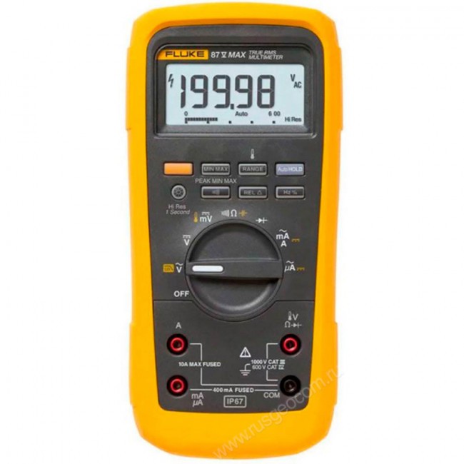 Мультиметр Fluke 87V MAX/E2 KIT Мультиметр Fluke 87V MAX/E2 KIT