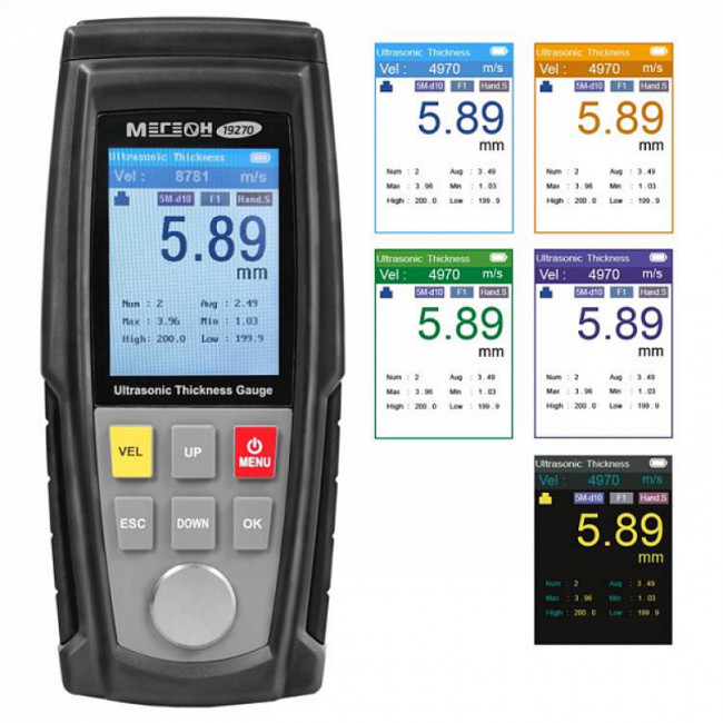 Ультразвуковой толщиномер МЕГЕОН 19270 Ультразвуковой толщиномер МЕГЕОН 19270