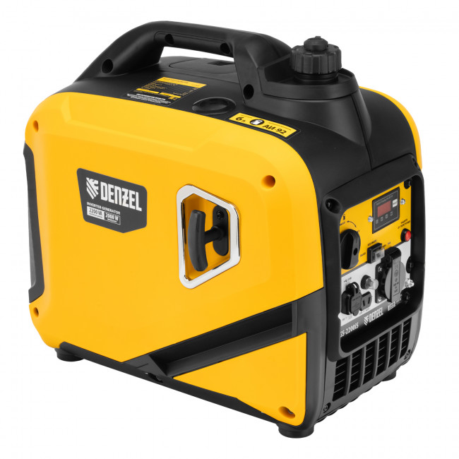 Генератор инверторный GS-2200iS, 2,2 кВт DENZEL Генератор инверторный GS-2200iS, 2,2 кВт DENZEL