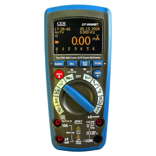 Мультиметр CEM DT-9968BT Мультиметр CEM DT-9968BT