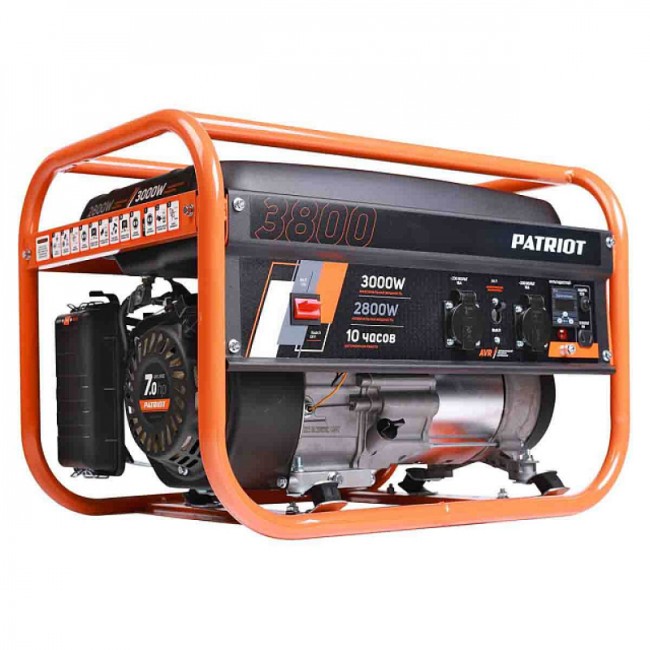 Бензиновый генератор Patriot GRS 3800 Бензиновый генератор Patriot GRS 3800