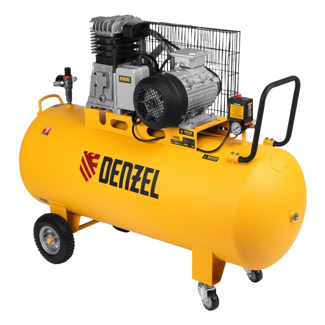 Компрессор воздушный ременной BCI3000-T/200 Denzel