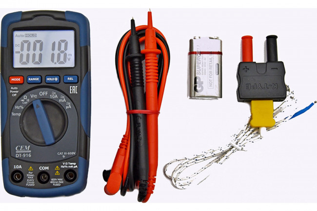 Мультиметр CEM DT-916 Мультиметр CEM DT-916