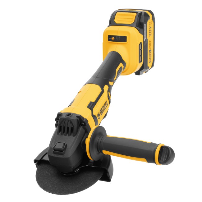Машина шлифовальная угловая аккумуляторная AGH-BL-20-125 Denzel Машина шлифовальная угловая аккумуляторная AGH-BL-20-125 Denzel