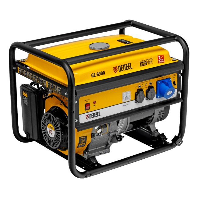Генератор бензиновый GE 8900, 8.5 кВт Denzel Генератор бензиновый GE 8900, 8.5 кВт Denzel