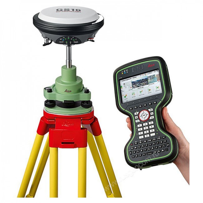Комплект GNSS-приемника Leica GS16 GSM+Radio, Rover CS20