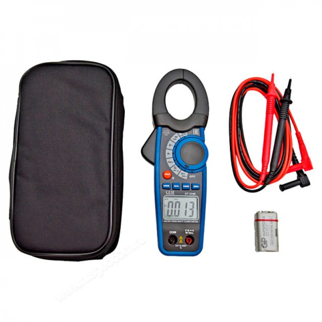 Токовые клещи CEM DT-3348, Ваттметр