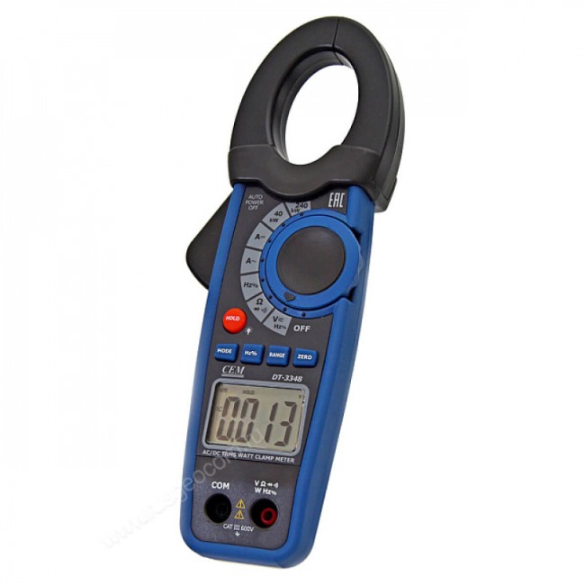 Токовые клещи CEM DT-3348, Ваттметр