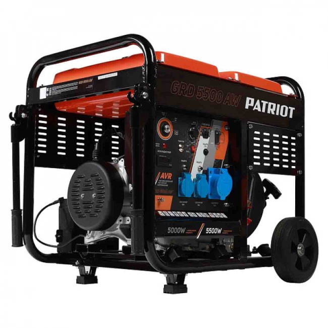 Дизельный генератор Patriot GRD 5500AW