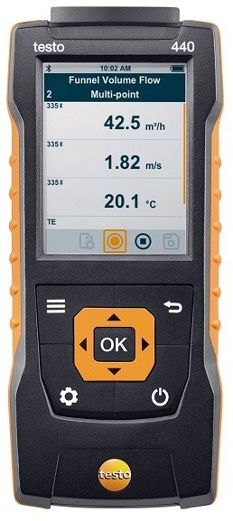 Комплект Testo 440 для вентиляции №1 Комплект Testo 440 для вентиляции №1