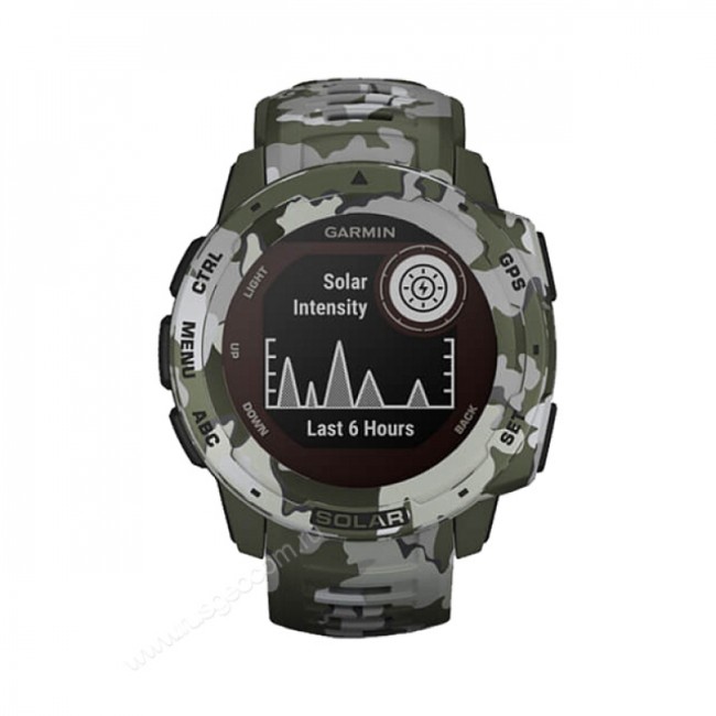 Часы Garmin Instinct Solar Camo Lichen