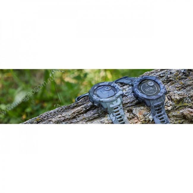 Часы Garmin Instinct Solar Camo Lichen