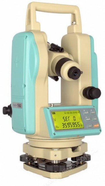 Электронный теодолит RGK T-02 (оптический отвес)