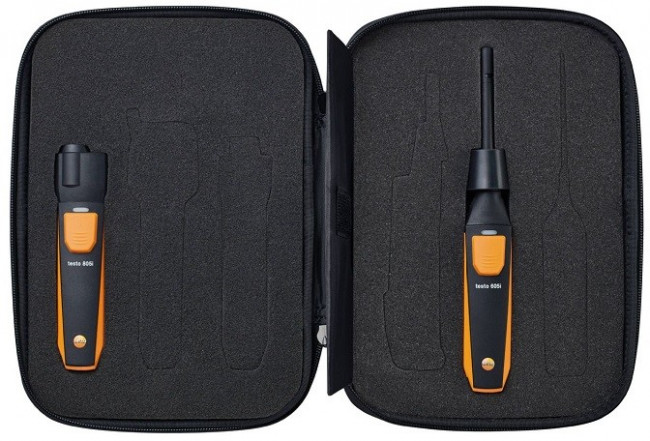 Набор смарт-зондов для предварительной идентификации плесени (кейс/Testo 605i 2 Gen, 805i), протокол калибровки Набор смарт-зондов для предварительной идентификации плесени (кейс/Testo 605i 2 Gen, 805i), протокол калибровки