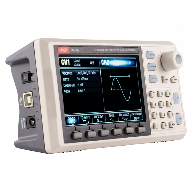 Генератор сигналов специальной формы RGK FG-302 Генератор сигналов специальной формы RGK FG-302