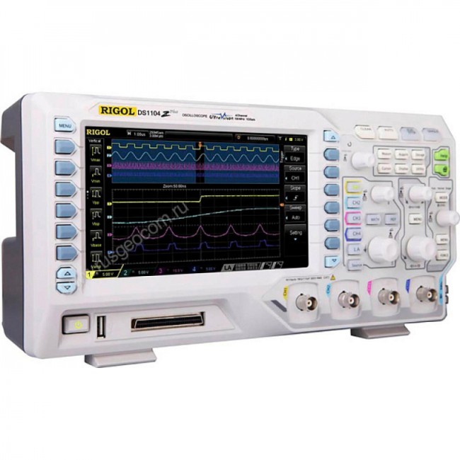 Цифровой осциллограф RIGOL DS1104Z-S Plus с поверкой Цифровой осциллограф RIGOL DS1104Z-S Plus с поверкой