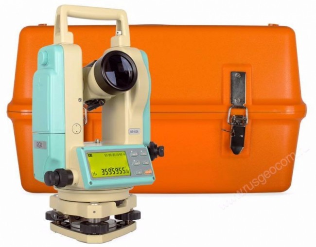Электронный теодолит RGK T-02 (лазерный отвес) Электронный теодолит RGK T-02 (лазерный отвес)