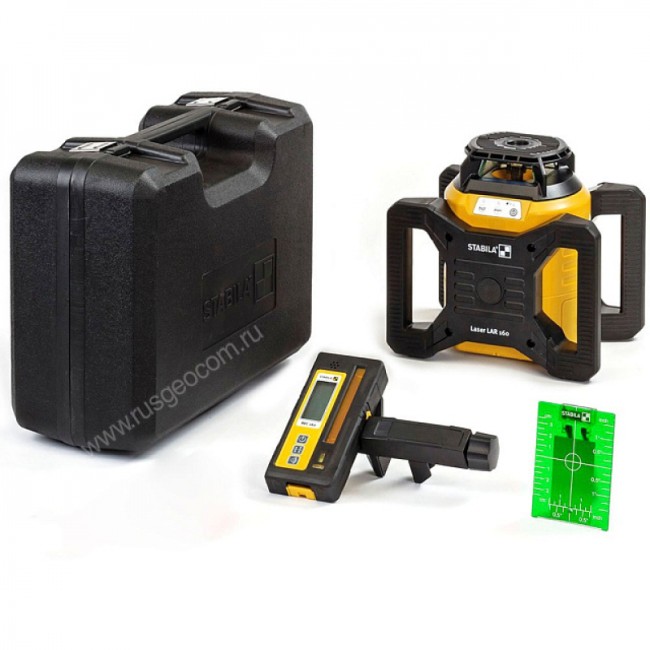 Ротационный нивелир STABILA LAR 160 G с калибровкой