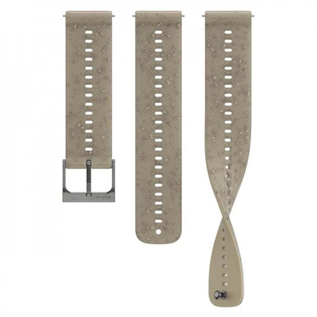 Силиконовый ремешок SUUNTO Athletic 6 22 мм Gravel Gray S+M, серый Силиконовый ремешок SUUNTO Athletic 6 22 мм Gravel Gray S+M, серый