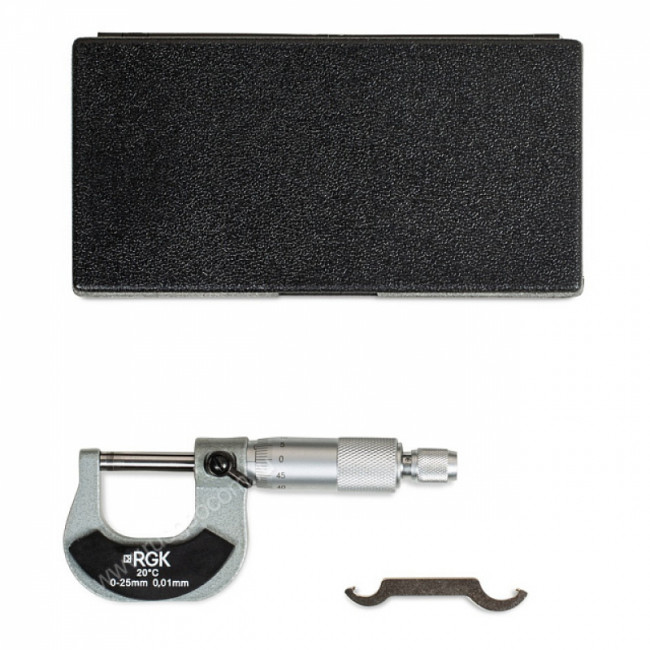 Микрометр RGK MCM-25 (с поверкой) Микрометр RGK MCM-25 (с поверкой)