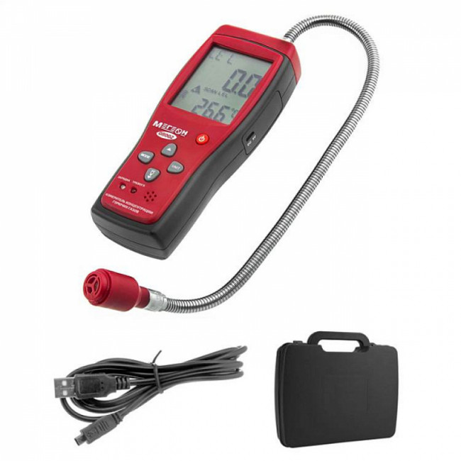 Измеритель концентрации горючих газов МЕГЕОН 08002 Измеритель концентрации горючих газов МЕГЕОН 08002