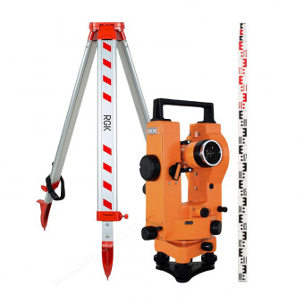 Комплект теодолит УОМЗ 3Т5КП штатив рейка - 3 в 1 Комплект теодолит УОМЗ 3Т5КП штатив рейка - 3 в 1