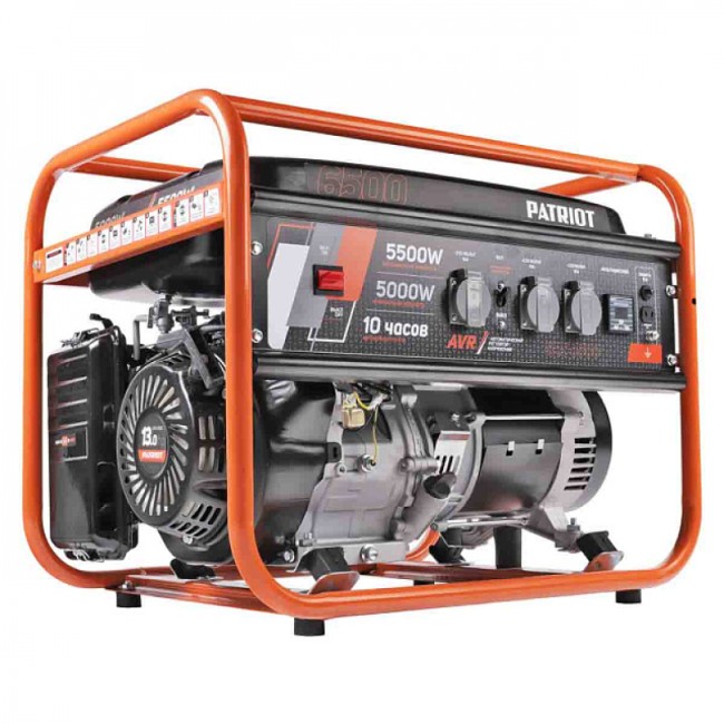 Бензиновый генератор Patriot GRS 6500 Бензиновый генератор Patriot GRS 6500