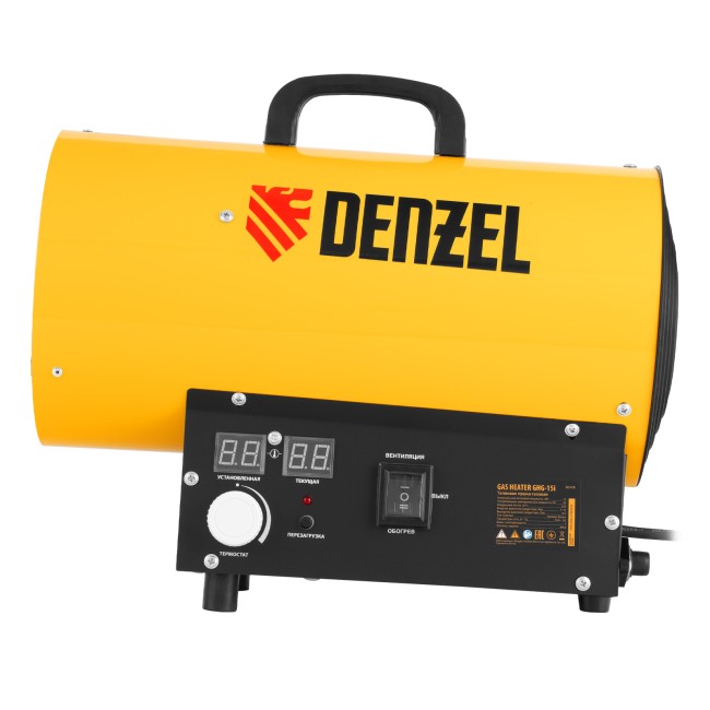 Газовая тепловая пушка GHG-15i, 15 кВт Denzel