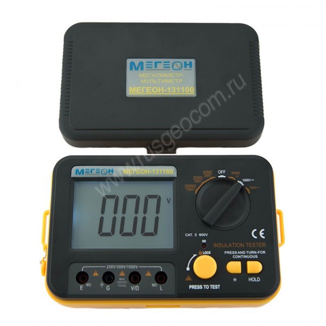 Мегаомметр МЕГЕОН 131100 Мегаомметр МЕГЕОН 131100