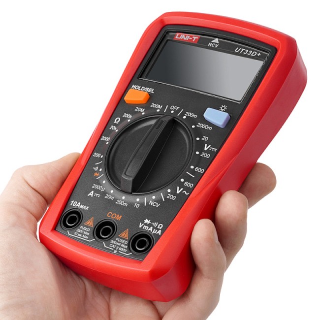 Мультиметр UNI-T UT33D+ Мультиметр UNI-T UT33D+